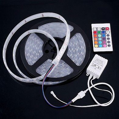 Светодиодная LED лента 5050 RGB комплект +Адаптер+Контроллер