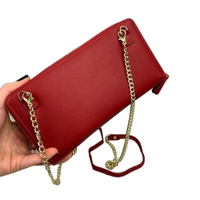 Жіночий клатч гаманець Wallerry червоний 5509, Червоний