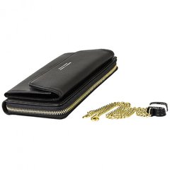 Жіночий гаманець-клатч Wallerry 5509 Чорний, Чорний