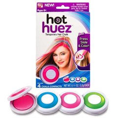 Цветные мелки для волос hot huez