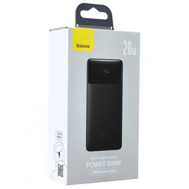 Портативное зарядное устройство PowerBank Portable BASEUS 30000 мАч 22.5 W, Черный