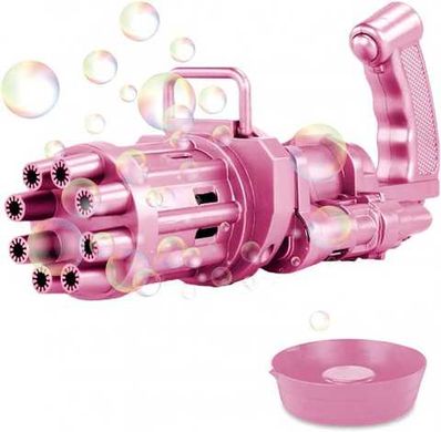Игрушечный детский пулемет генератор мыльных пузырей Bubble Gun Blaster, Пистолет для мыльных пузырей, в ассортименте
