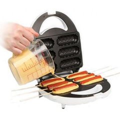 Апарат для приготування хот-догів та сосисок на паличці DOMOTEC тостер MS 0880 HOT DOG MAKER