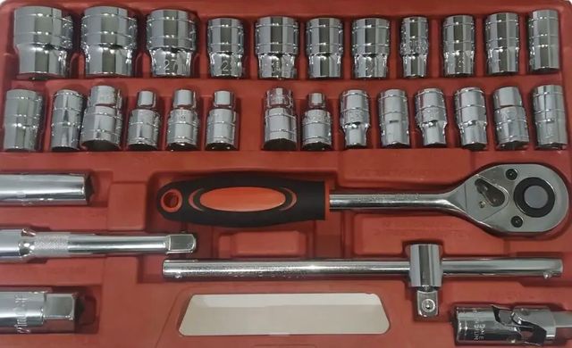 Набір інструментів у кейсі TianFeng Tools 32 предмети, набір автомобільних інструментів