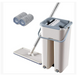 Швабра ледар з відром і автоматичним віджимом, комплект для прибирання Mop Self Wash