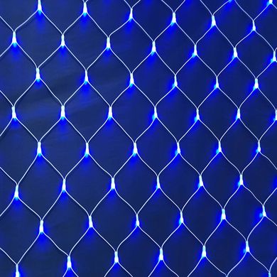 Новорічна гірлянда Сітка Синя 2x2 м 180 діодів світлодіодна гірлянда Xmas 180P LED B, Синій