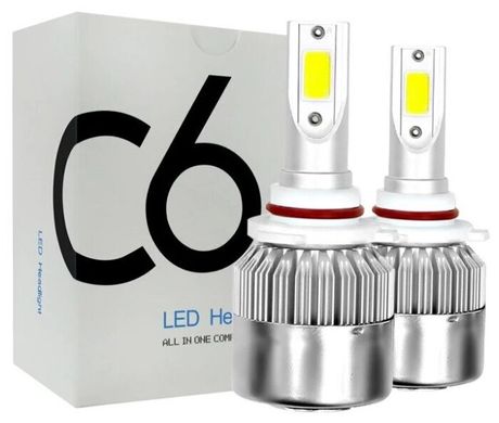 Автомобильные светодиодные лампочки C6 H4 36W