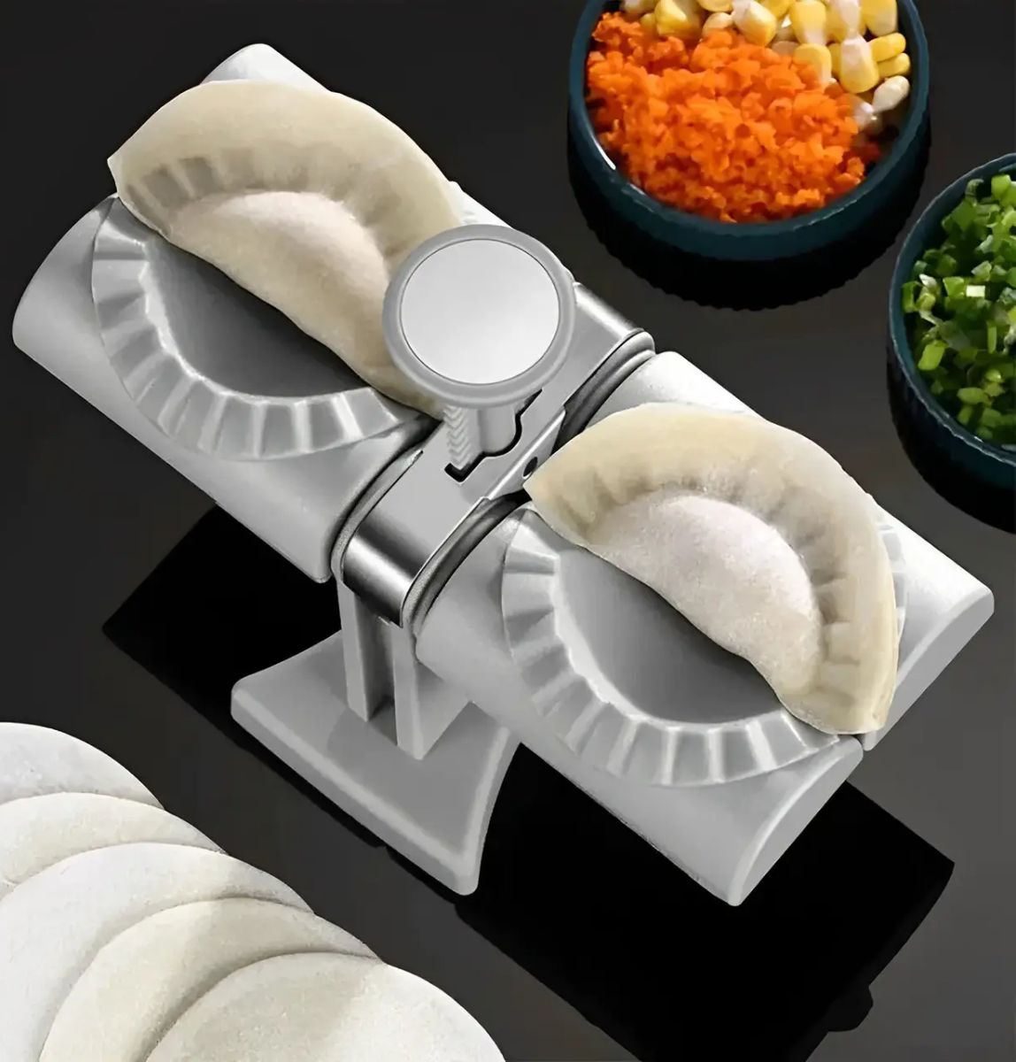 Машинка для виготовлення домашніх вареників та пельменів MA-24 TOS Dumpling mold