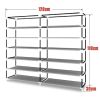 Тканинний складаний шафа для взуття на 2 секції Shoe Cabinet YQF-2266 на 12 полиць, подвійна шафа органайзер для зберігання взуття