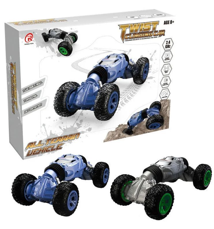 Машинка перевертень RQ-2023 Twist Climbing Car на радіокерована - трансформер 2 в 1, Трюковий всюдихід