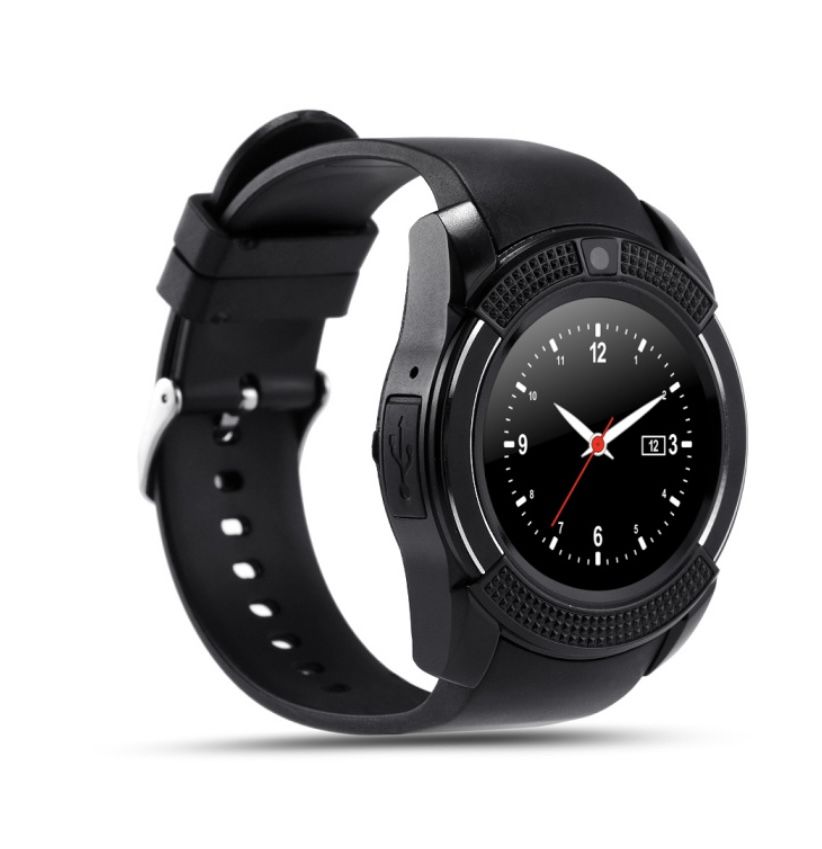 Розумний смарт-годинник Smart watch V8 Black