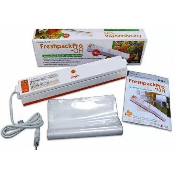 Прилад для ваккумного пакування продуктів Freshpack Pro Вакууматор, вакуумний пакувальник