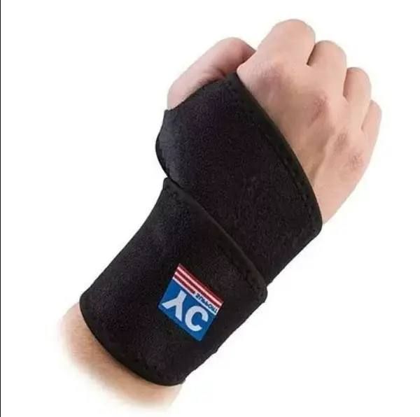 Бандаж на зап'ястя SF SUPPORT WRIST WRAP, напульсник на руку, Спортивний Фіксатор променезап'ясткового суглоба на липучці, компресійний бандаж, Еластична пов'язка, що фіксує руку, захищає та рятує м'язи від надривів та розтягувань