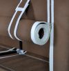 Тканинний складаний шафа для взуття на 2 секції Shoe Cabinet YQF-2266 на 12 полиць, подвійна шафа органайзер для зберігання взуття