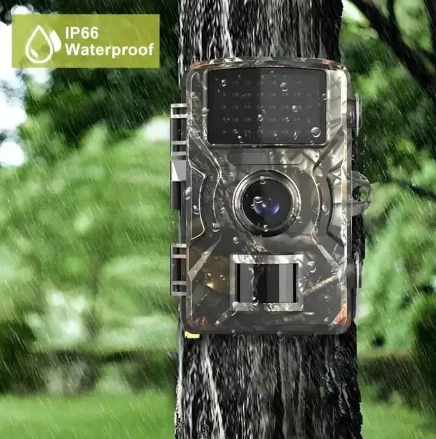 Міні відеореєстратор для полювання на батарейках, IP66, DL-001 / Мисливська відеокамера, компактна портативна Фотопастка, Камера з датчиком руху та нічною зйомкою, фотокамера для полювання, для спостереження з монтажним ременем