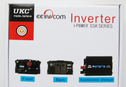 Інвертор із зарядкою, перетворювач напруги AC/DC 500W 12V SSK