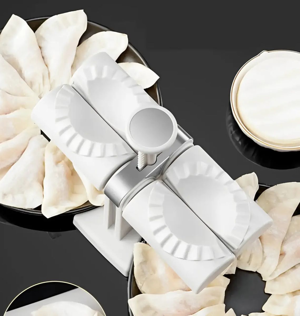 Машинка для виготовлення домашніх вареників та пельменів MA-24 TOS Dumpling mold