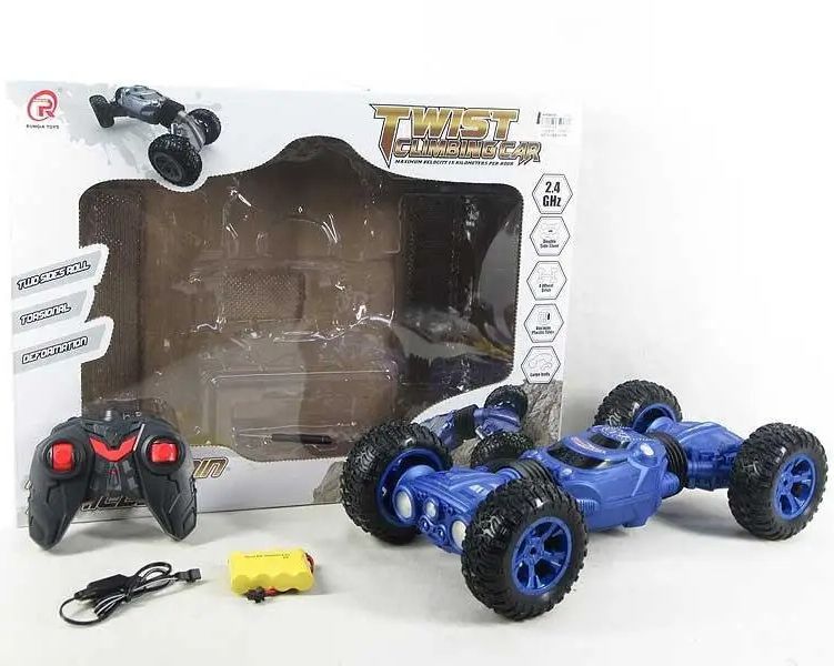 Машинка перевертень RQ-2023 Twist Climbing Car на радіокерована - трансформер 2 в 1, Трюковий всюдихід
