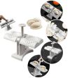 Машинка для виготовлення домашніх вареників та пельменів MA-24 TOS Dumpling mold