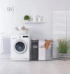 Кошик для білизни складаний 120л з 3 відсіками Laundry Basket, Кошик-органайзер для сортування брудної білизни