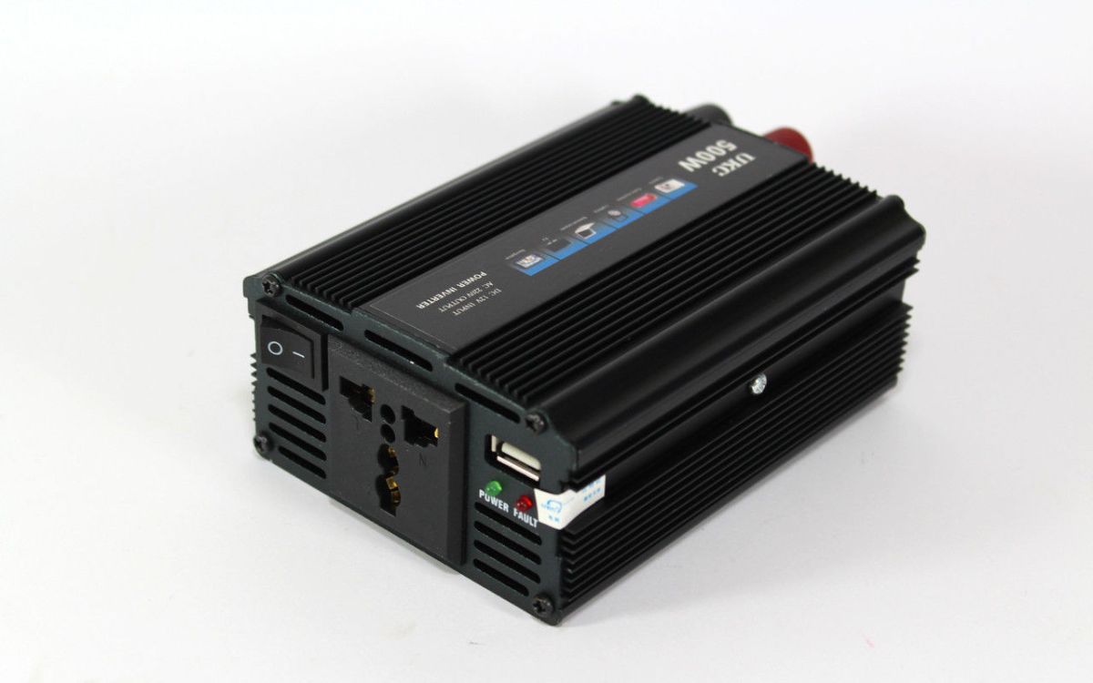 Інвертор із зарядкою, перетворювач напруги AC/DC 500W 12V SSK
