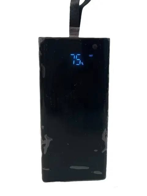 Універсальна потужна портативна мобільна батарея Power Bank 50000 mAh Fast Changer, практичний переносний зовнішній акумулятор для заряджання, багаторазове живлення ваших пристроїв, 3 кабелі заряджання